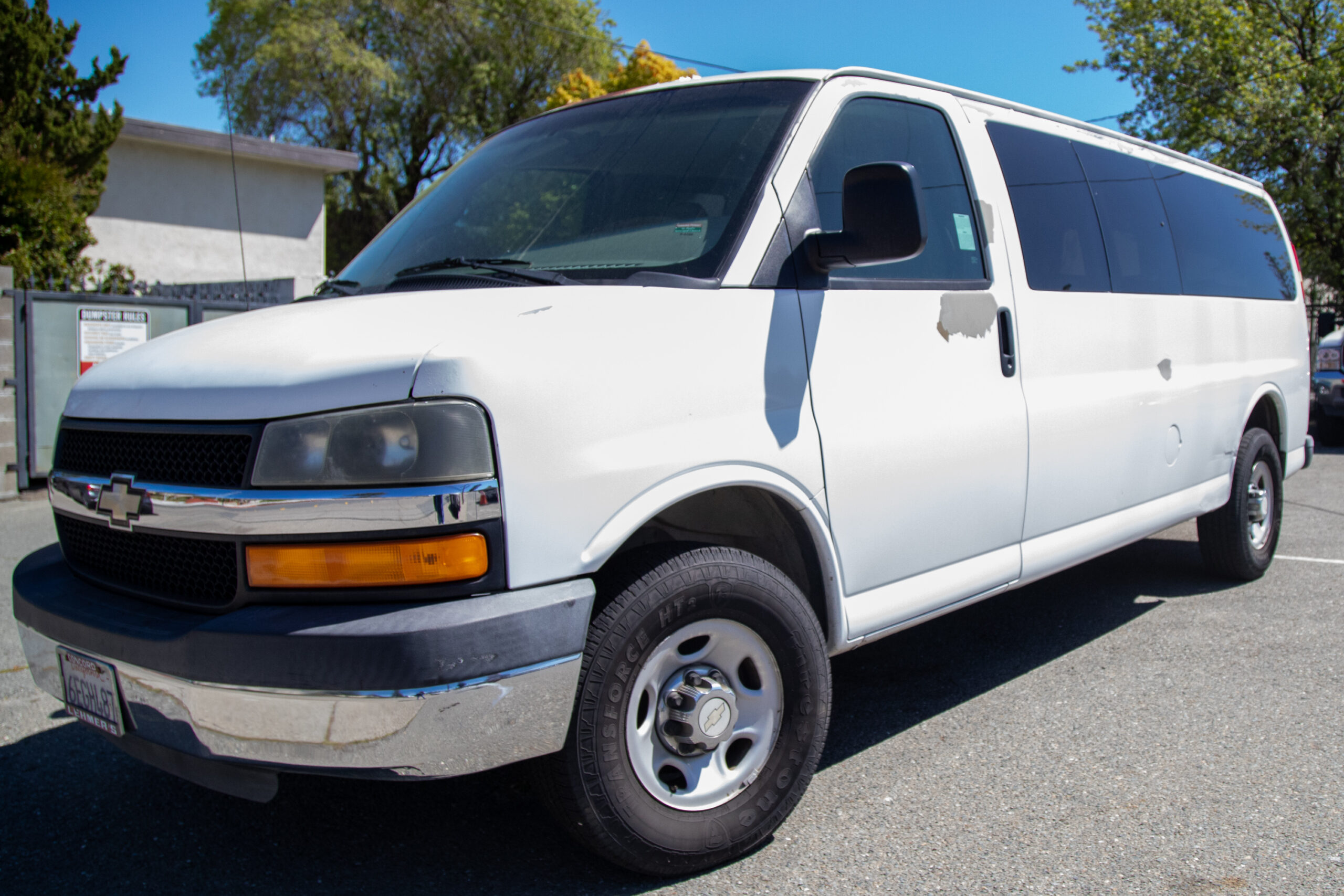 Trinity Center Buys New Van to Transport Members to Winter Shelter!