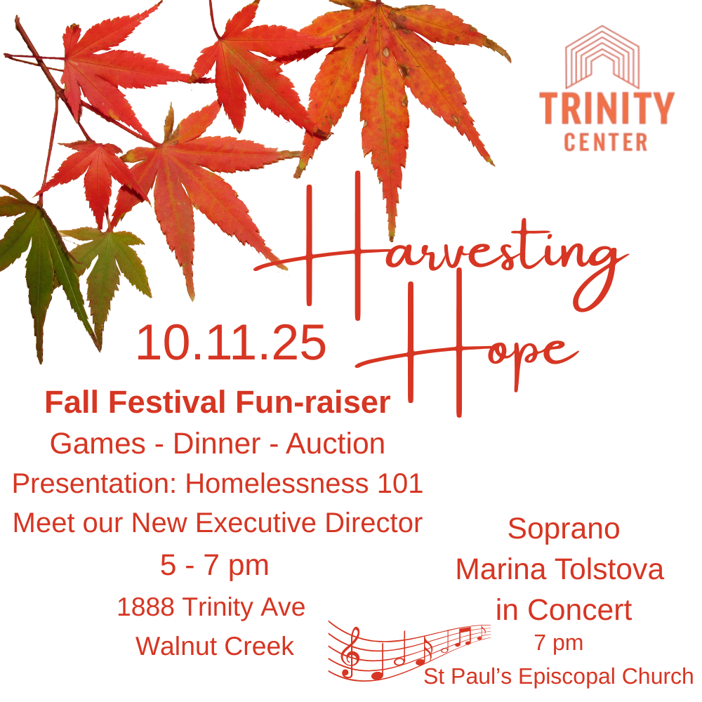 A Newsletter for and about Trinity Center Members
